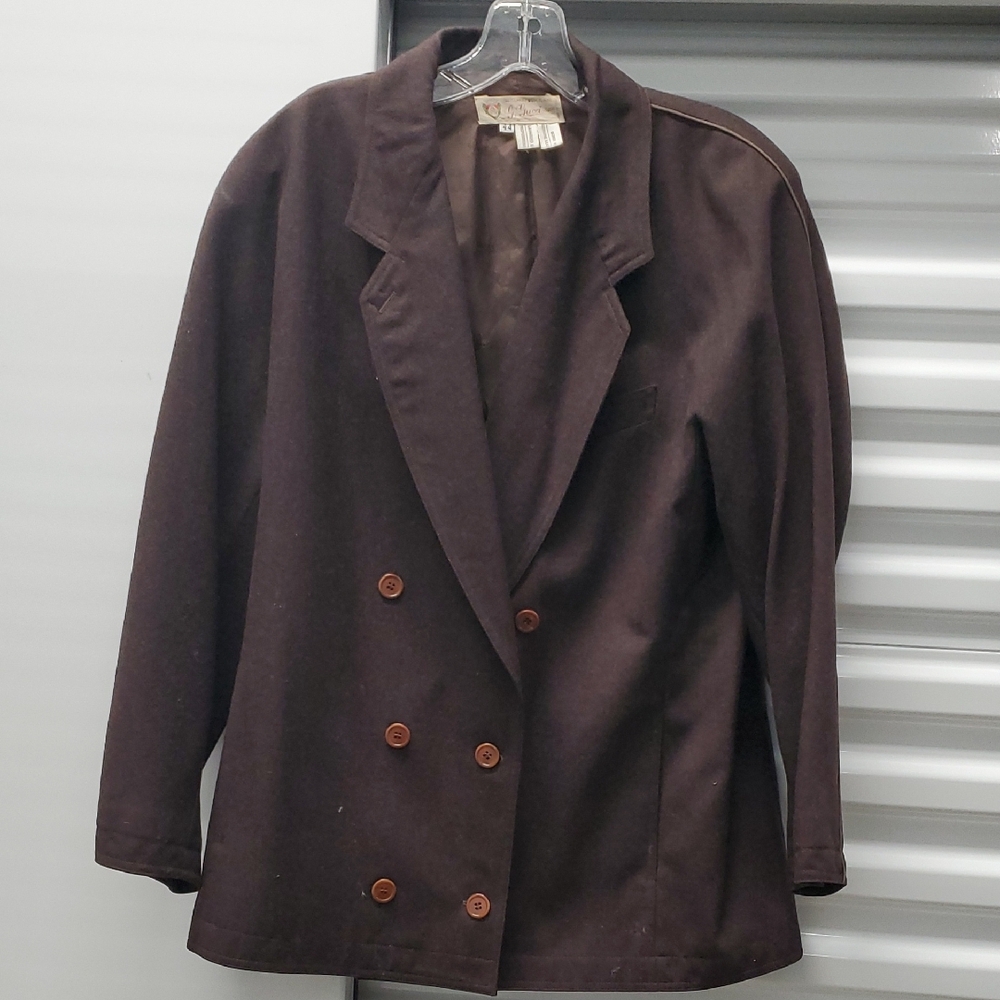 Gucci Chocolate Double-Breasted Blazer